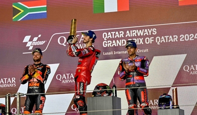 Francesco Bagnaia Wins MotoGP Qatar Grand Prix 2024 Title